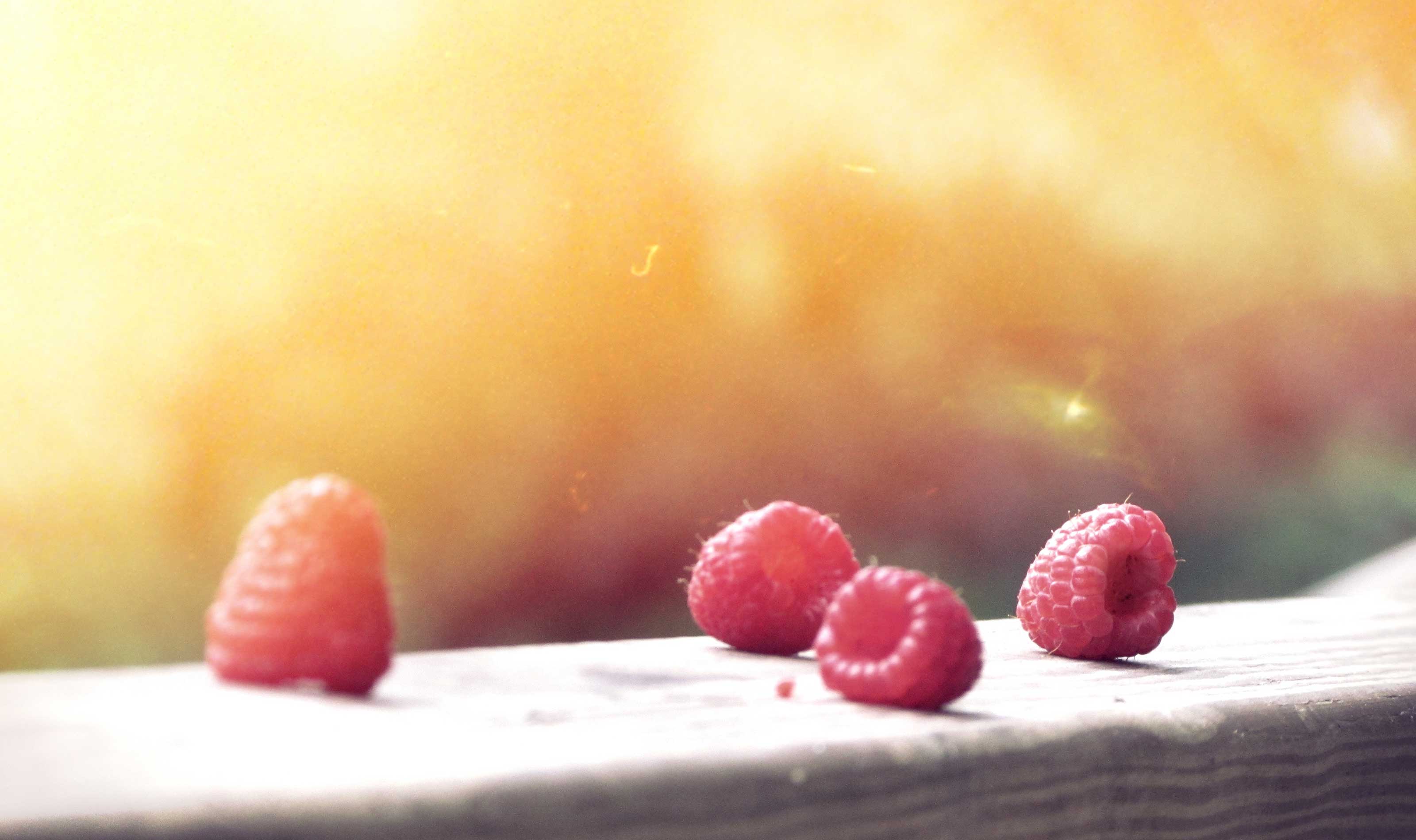 Photograph: Raspberries
